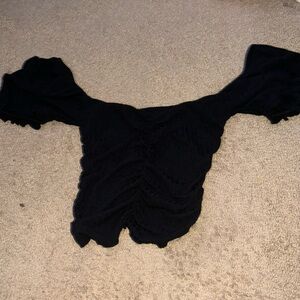 Black Urban Outfitters Crop Top - Size Medium